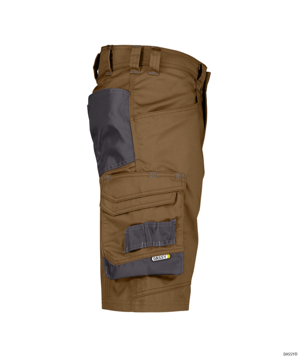 DASSY-Shorts COSMIC, braun/grau