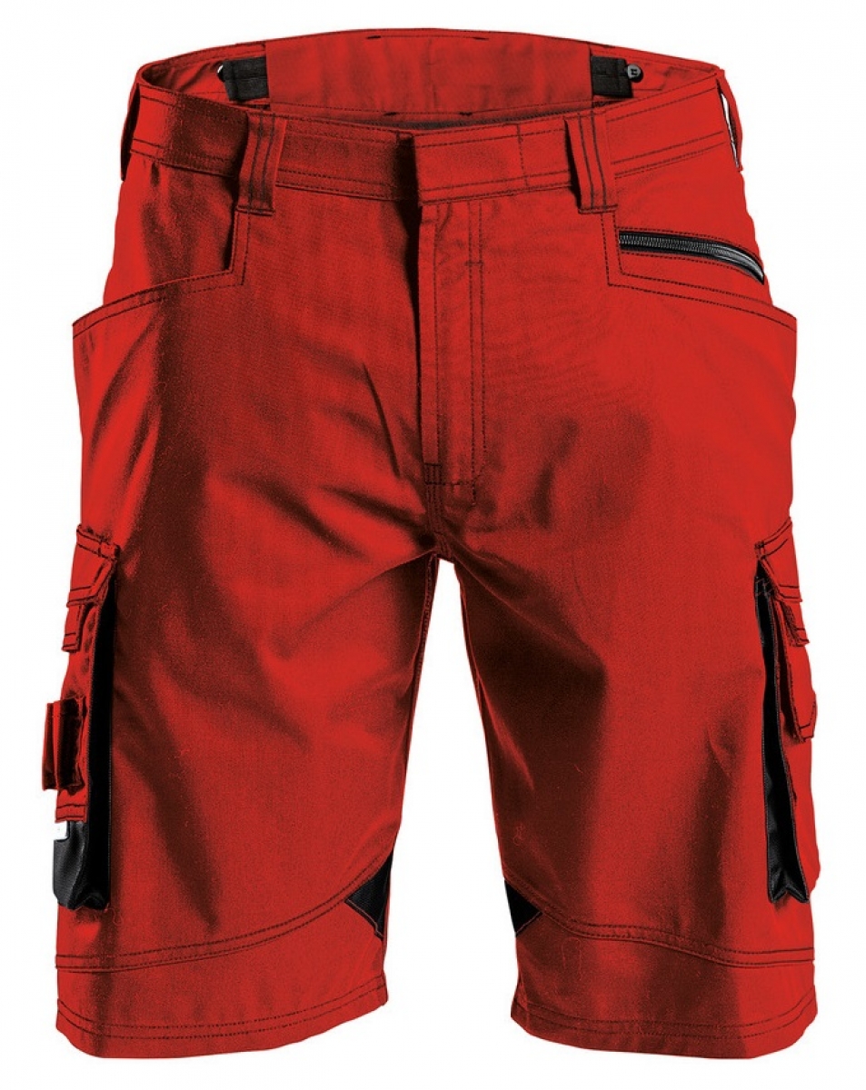 DASSY-Shorts "COSMIC",  rot/schwarz