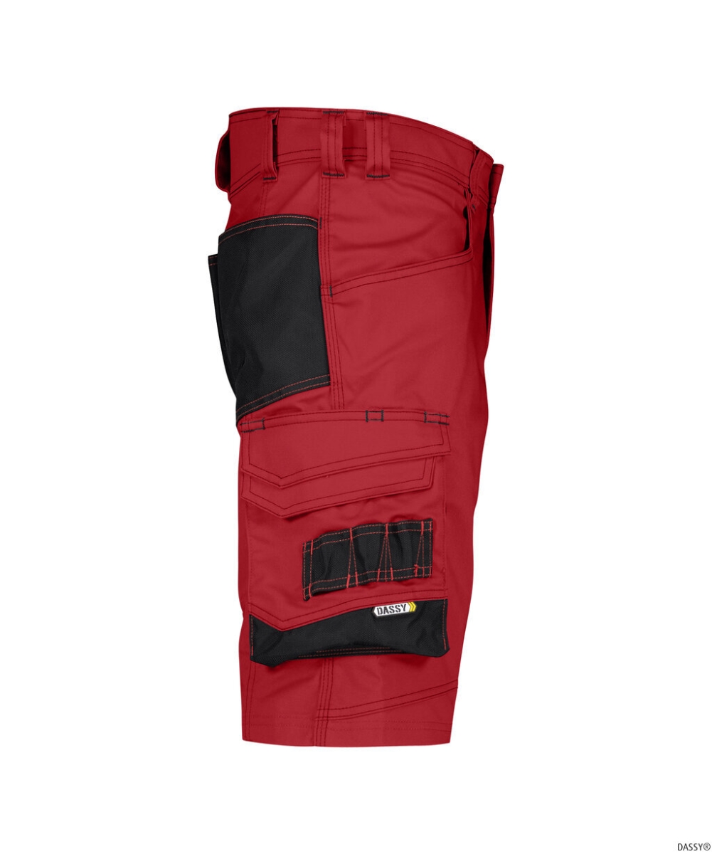 DASSY-Shorts COSMIC, rot/schwarz