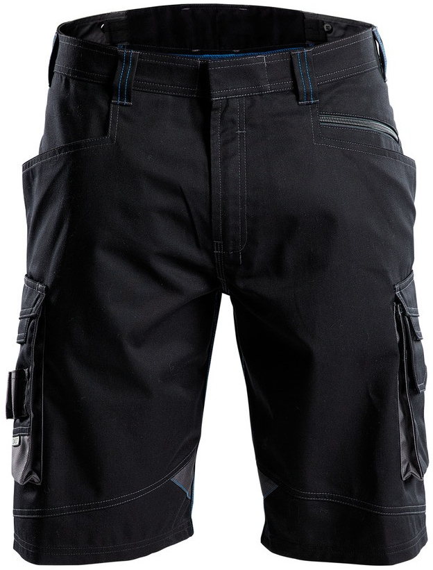 DASSY-Shorts "COSMIC",  schwarz/grau