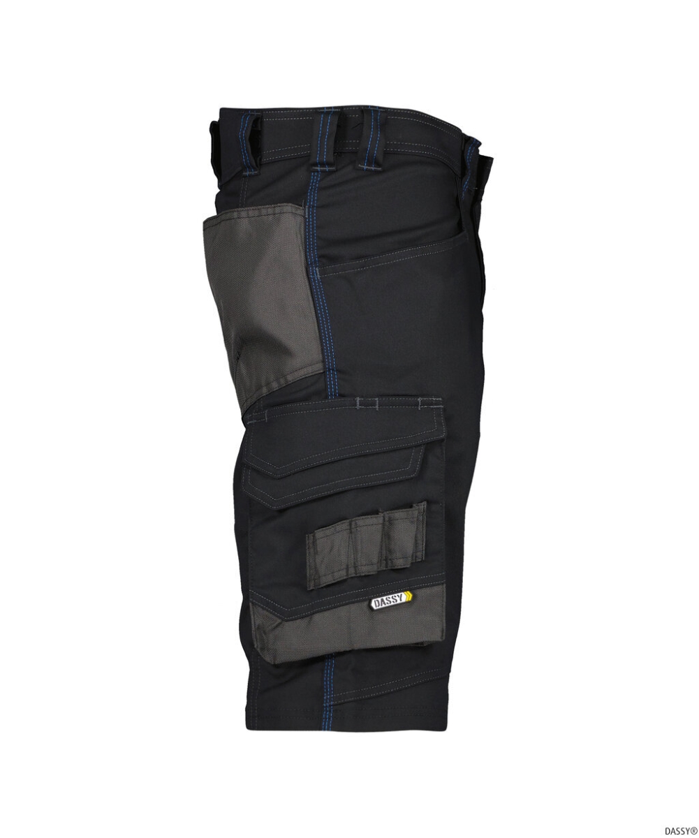 DASSY-Shorts COSMIC, schwarz/grau