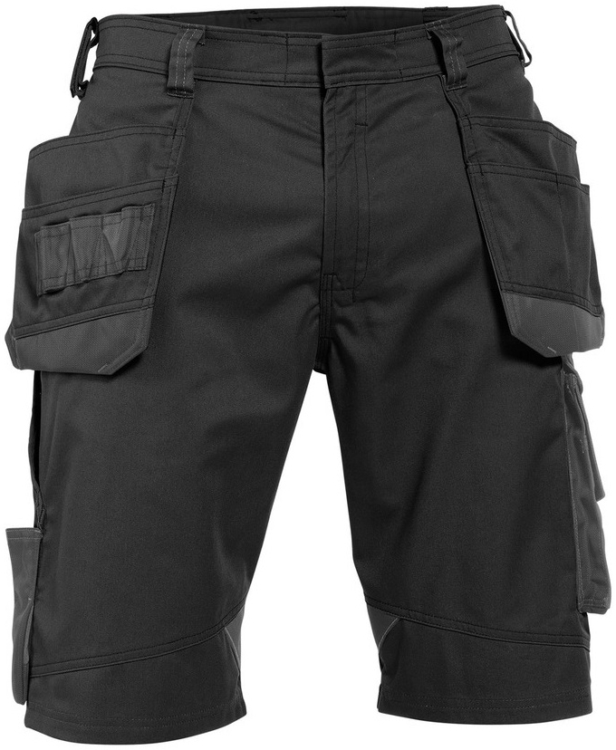 DASSY-Shorts "BIONIC", schwarz/grau