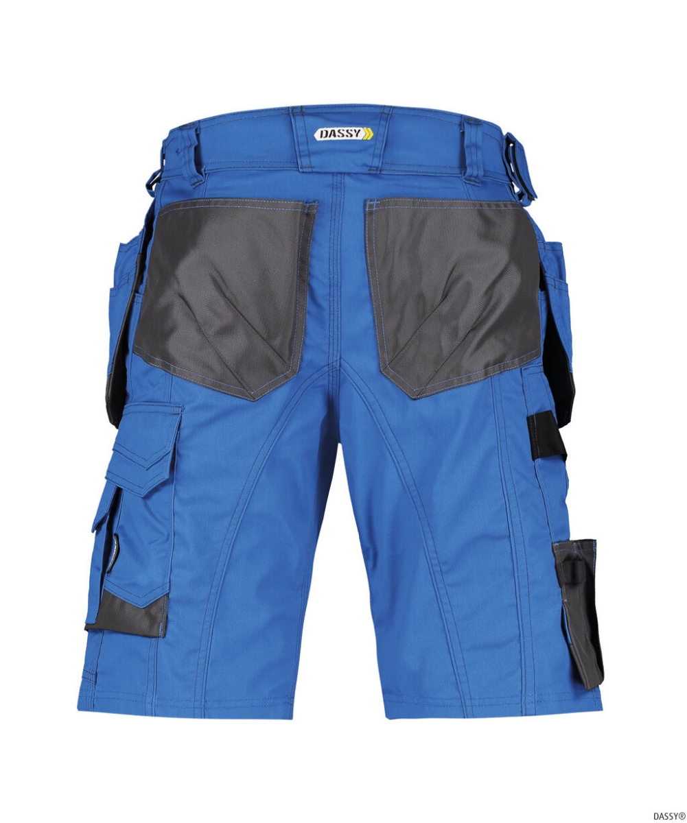 DASSY-Shorts BIONIC, kornblau/grau