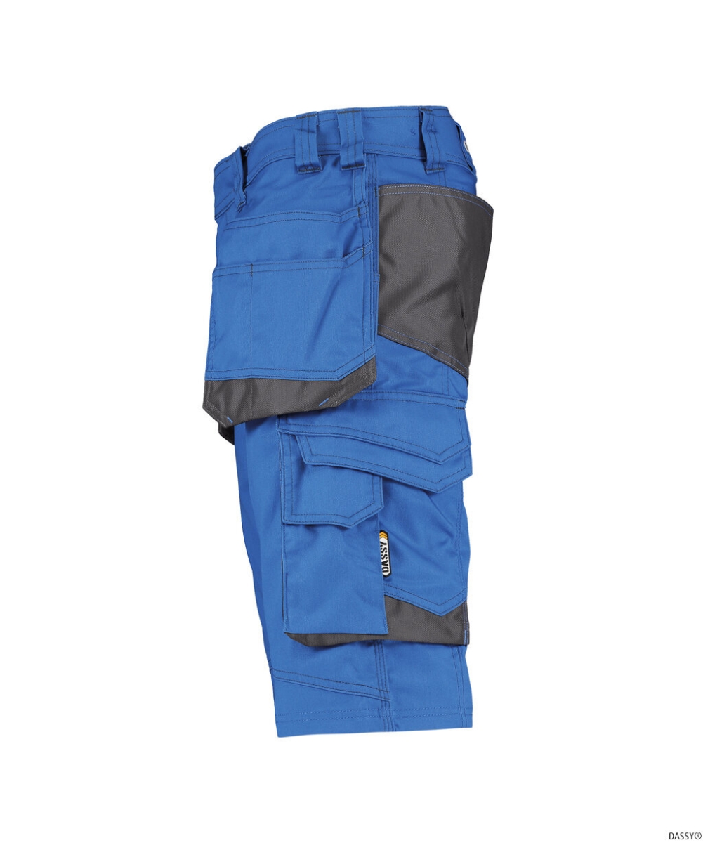 DASSY-Shorts BIONIC, kornblau/grau