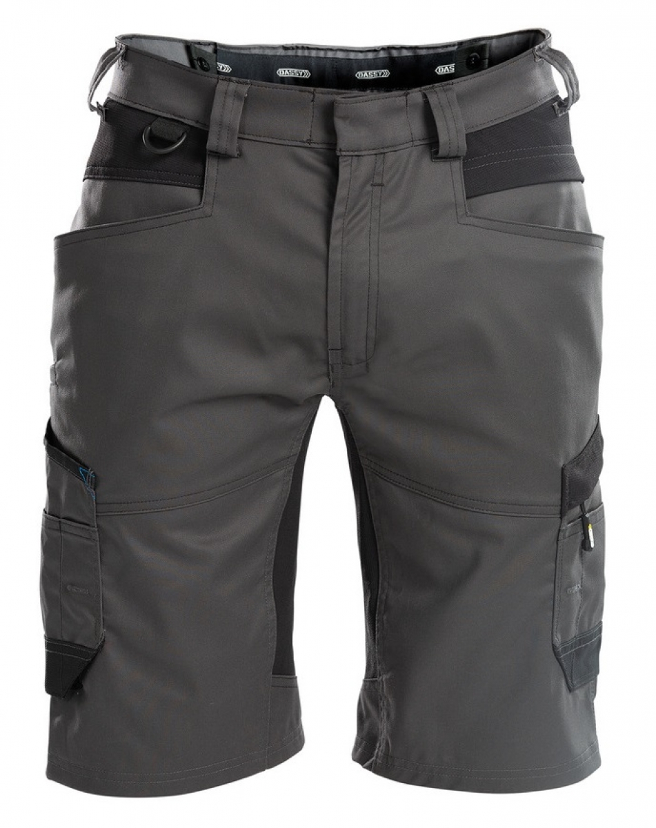 DASSY-Shorts "AXIS", grau/schwarz