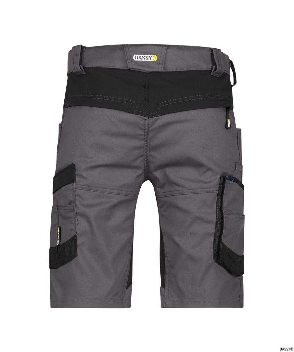 DASSY-Shorts AXIS, grau/schwarz