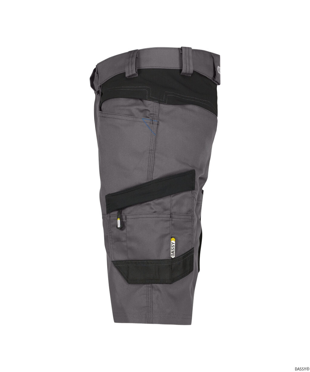 DASSY-Shorts AXIS, grau/schwarz