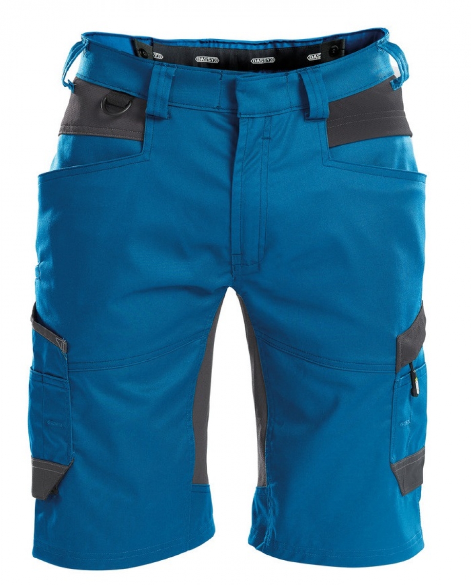 DASSY-Shorts "AXIS", kornblau/grau