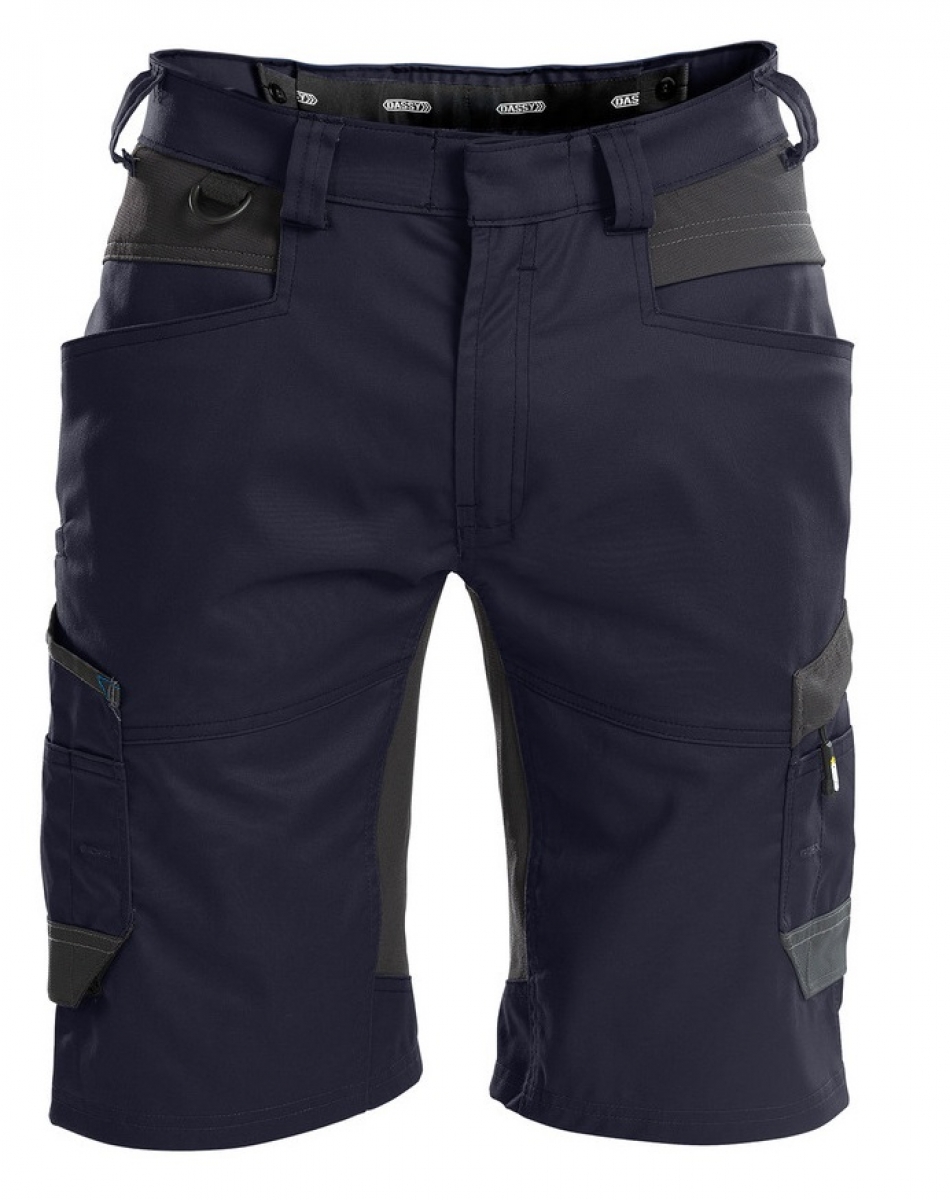 DASSY-Shorts "AXIS", dunkelblau/schwarz