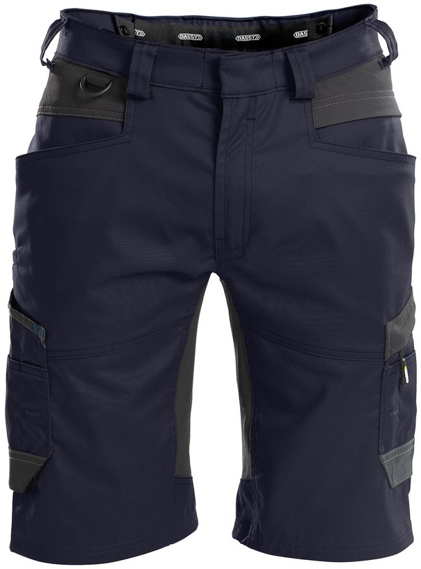 DASSY-Shorts "AXIS", dunkelblau/schwarz