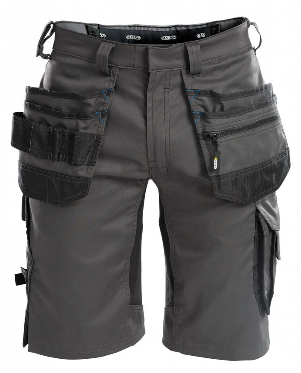 DASSY-Shorts "TRIX", grau/schwarz