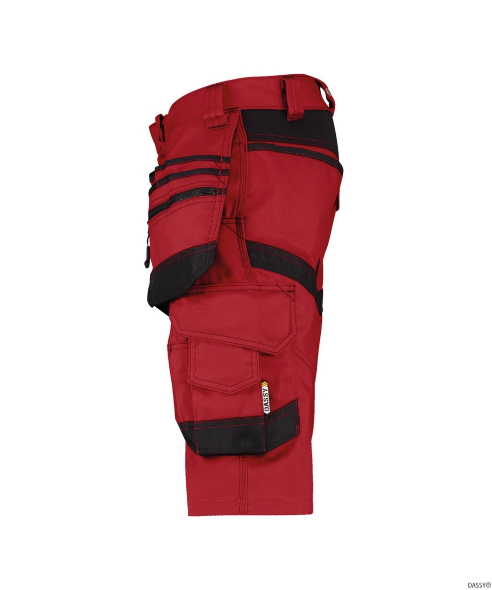 DASSY-Shorts TRIX, rot/schwarz