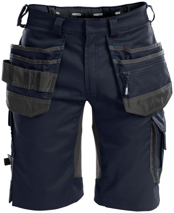 DASSY-Shorts TRIX, dunkelblau/grau