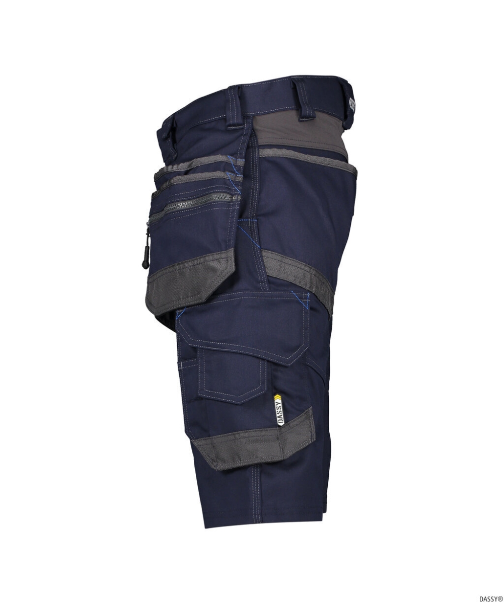 DASSY-Shorts TRIX, dunkelblau/grau