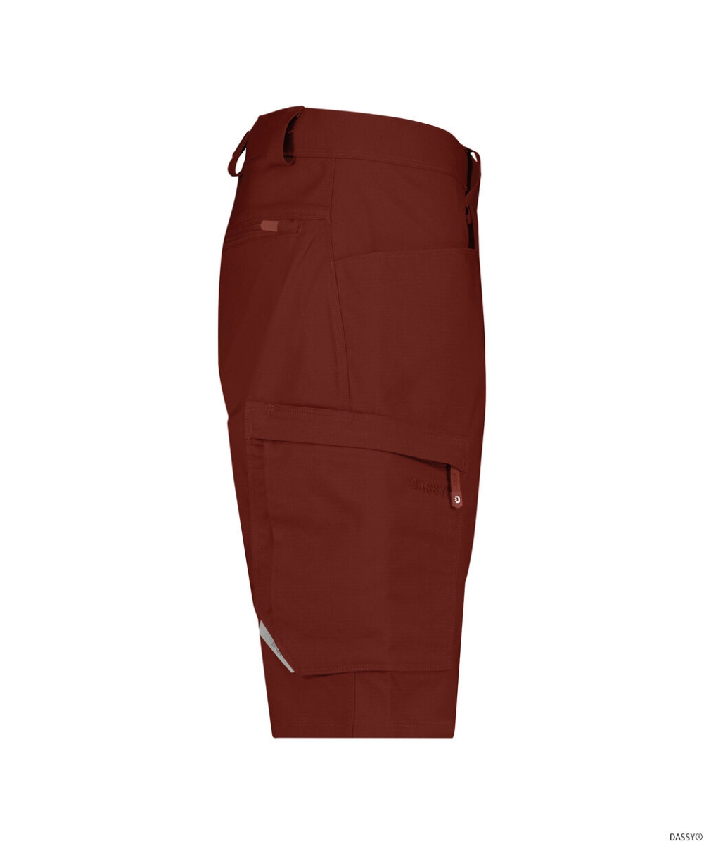 DASSY-Arbeitsshorts ZION, 250 g/m², gebranntes ziegelrot