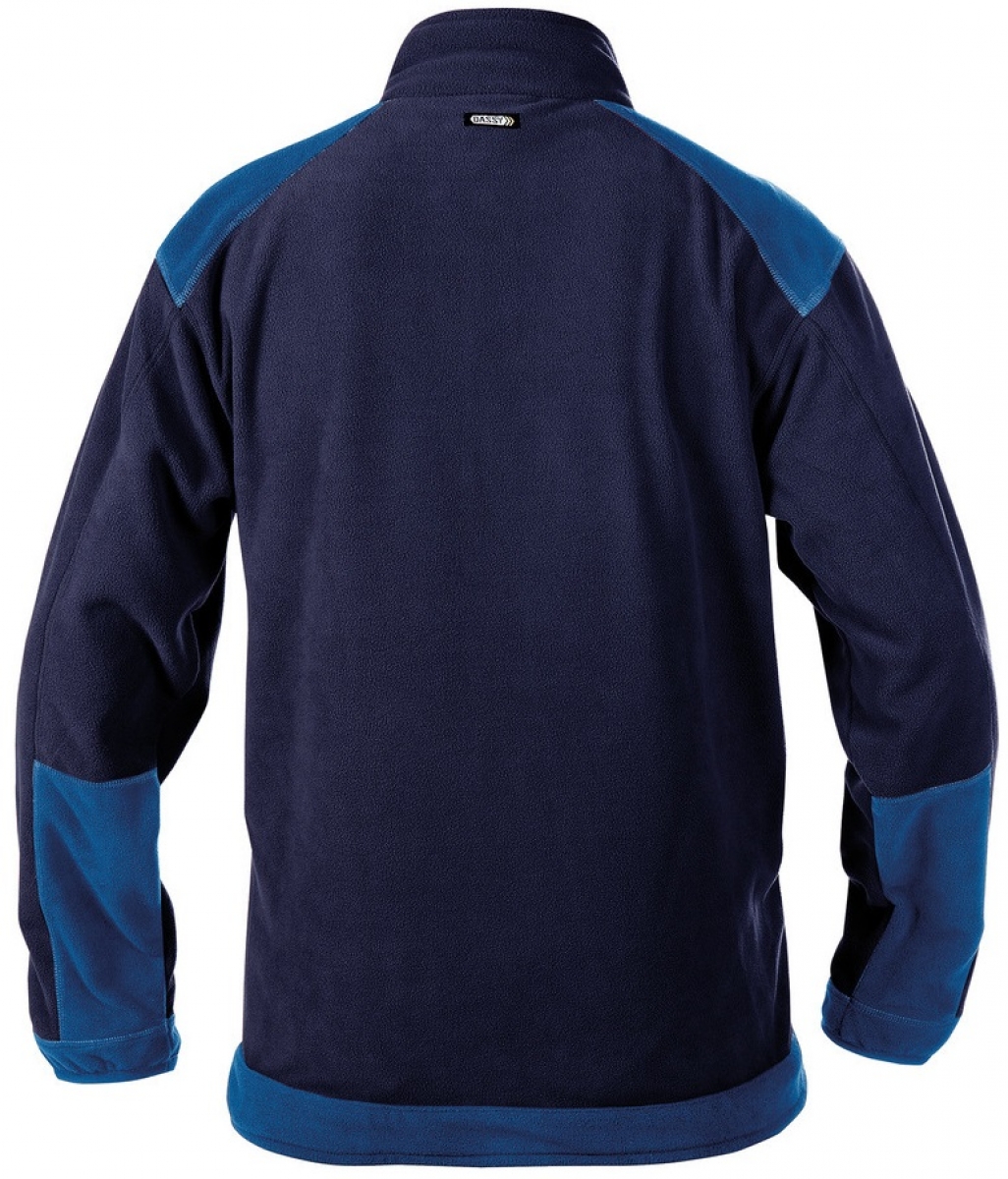 DASSY-Workwear, Fleecejacke "KAZAN", dunkelblau/kornblau