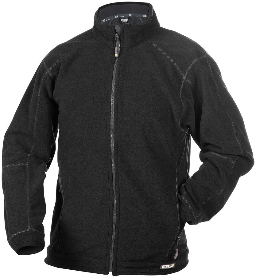 DASSY-Workwear, Fleecejacke PENZA , schwarz