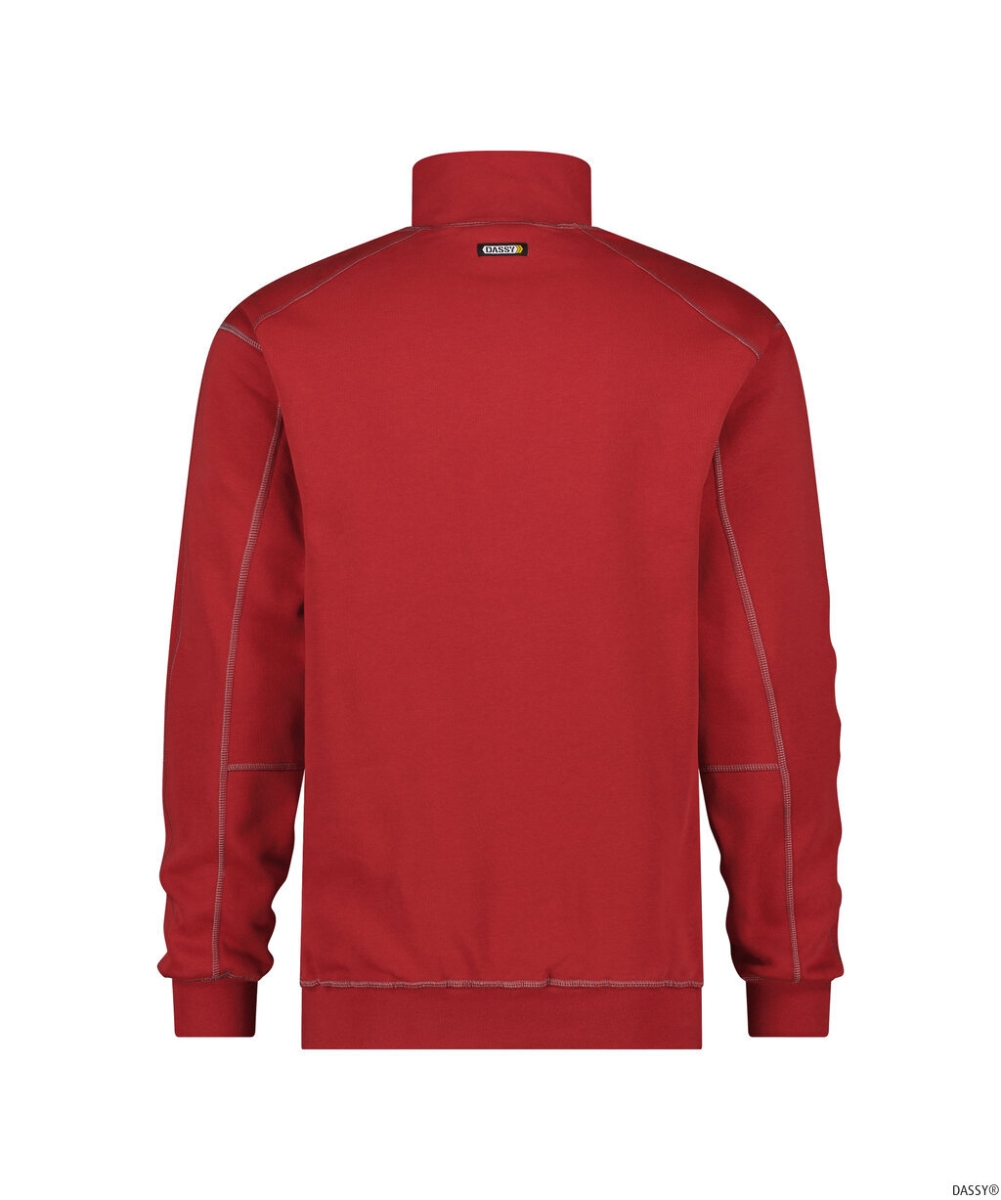 DASSY-Workwear, Sweatshirt FELIX, rot