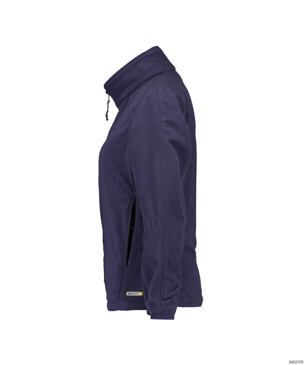 DASSY-Workwear, Damen-Fleecejacke PENZA, dunkelblau
