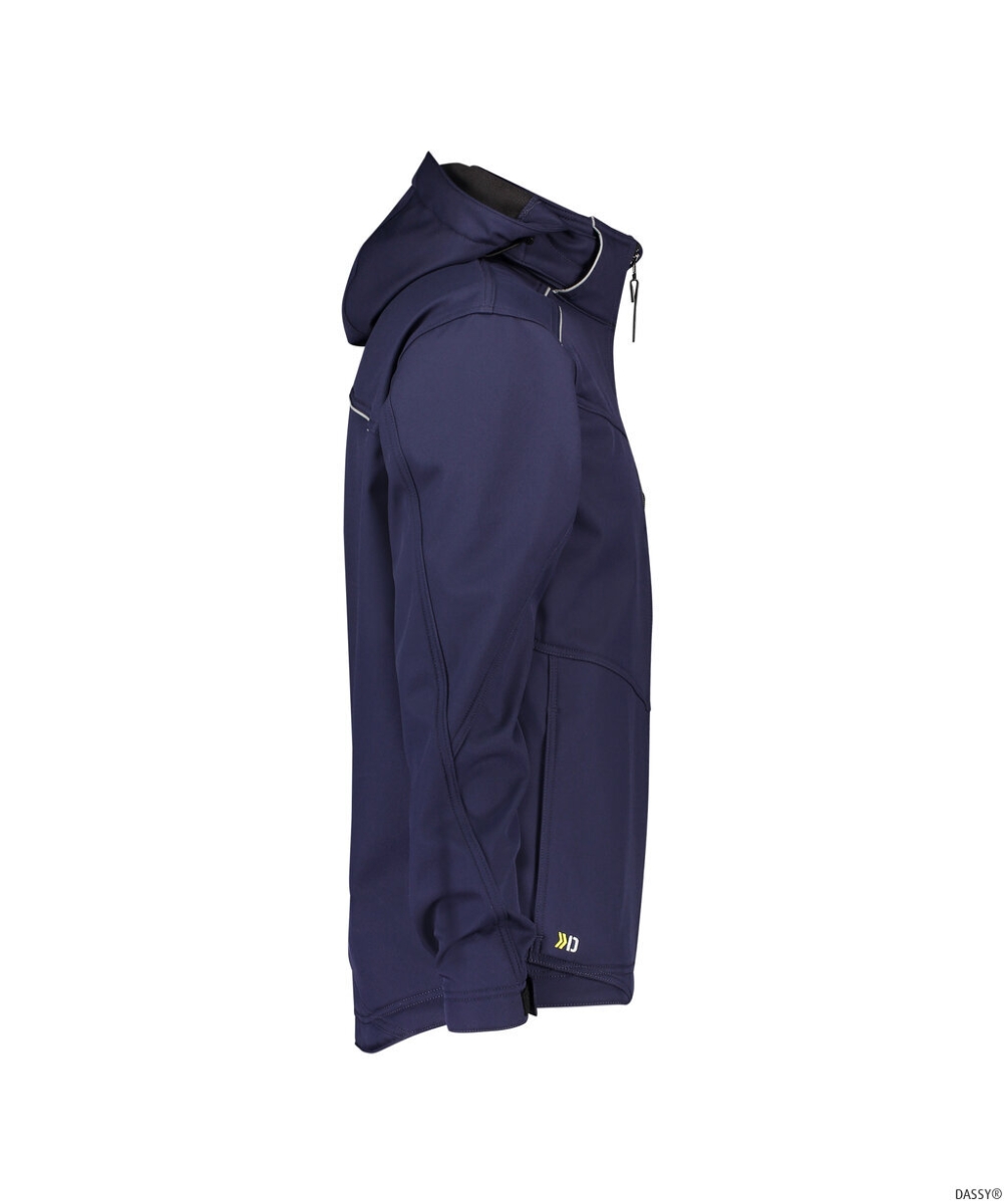 DASSY-Workwear, Softshell-Jacke TAVIRA , dunkelblau