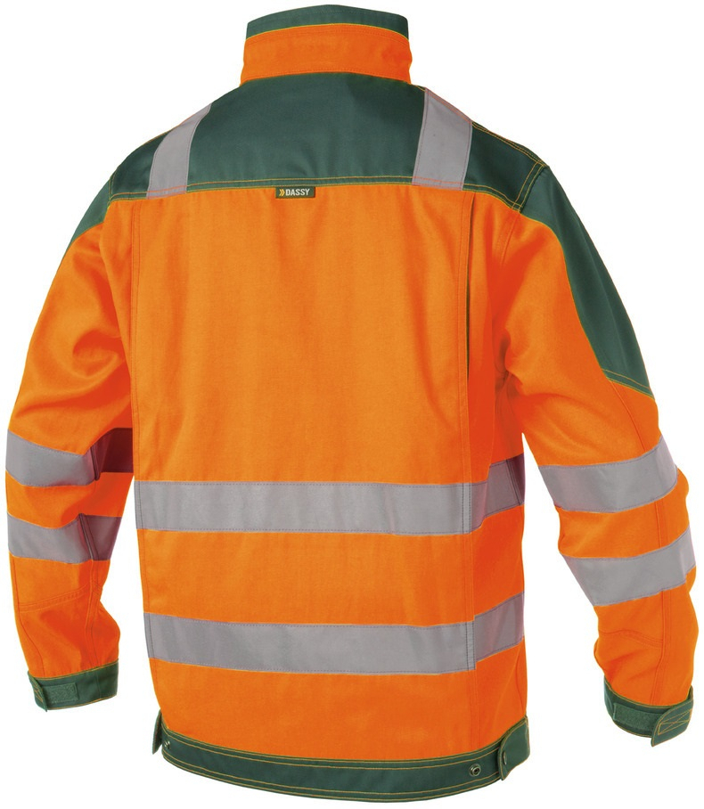 DASSY-Warnschutz, Arbeitsjacke ORLANDO, orange/grün