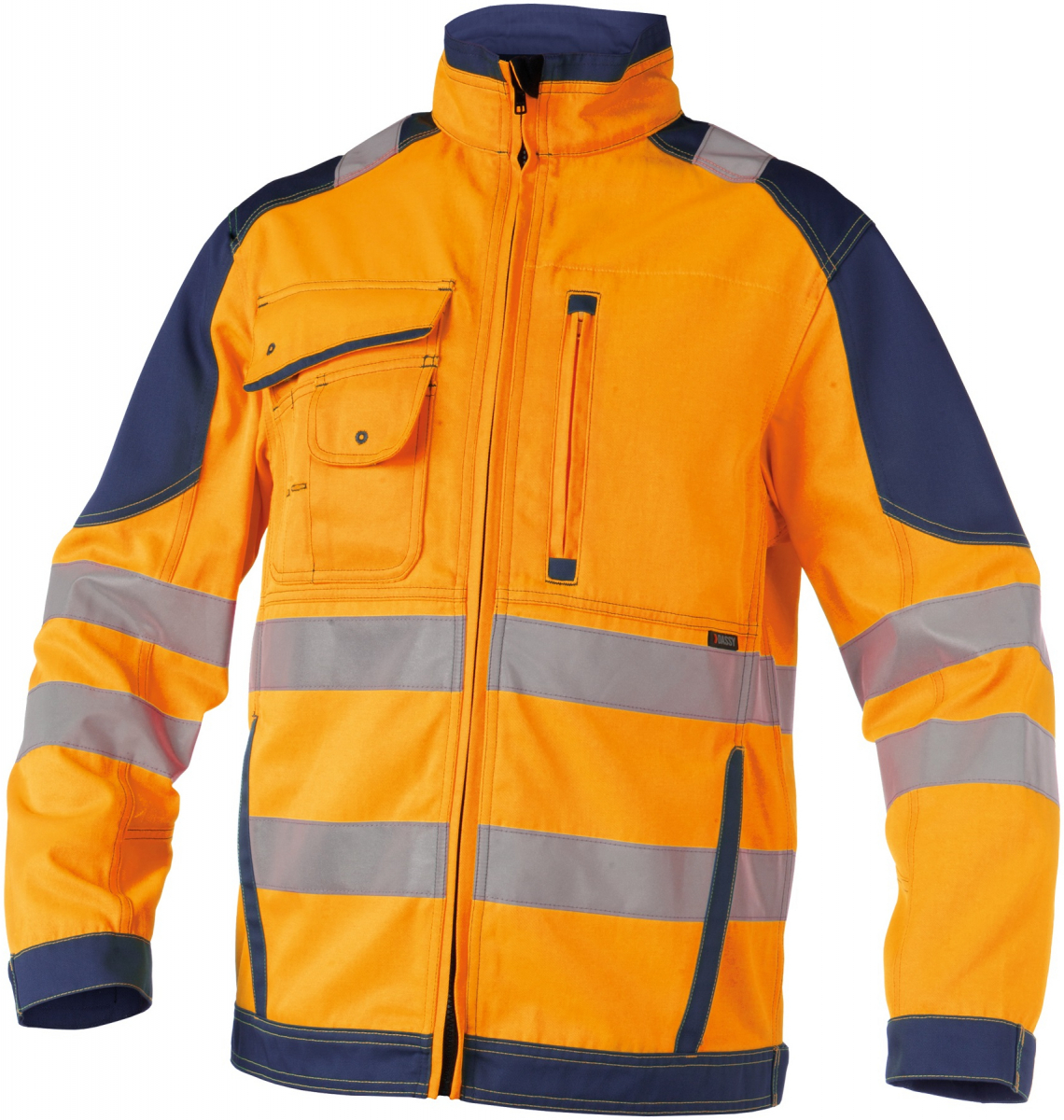 DASSY-Warnschutz, Arbeitsjacke ORLANDO, orange/blau