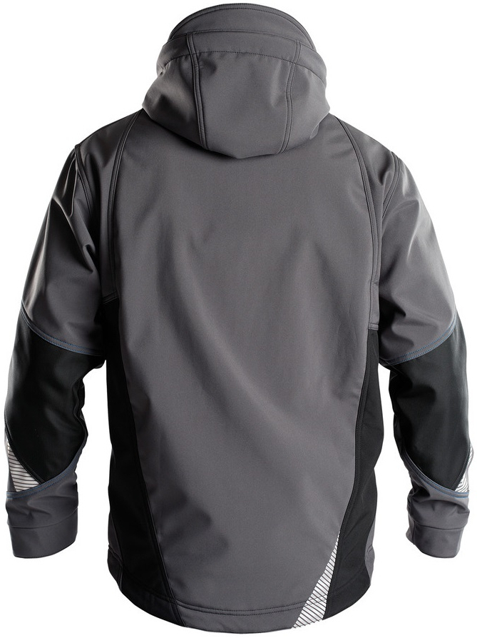 DASSY-Workwear, Softshell-Jacke GRAVITY, grau/schwarz