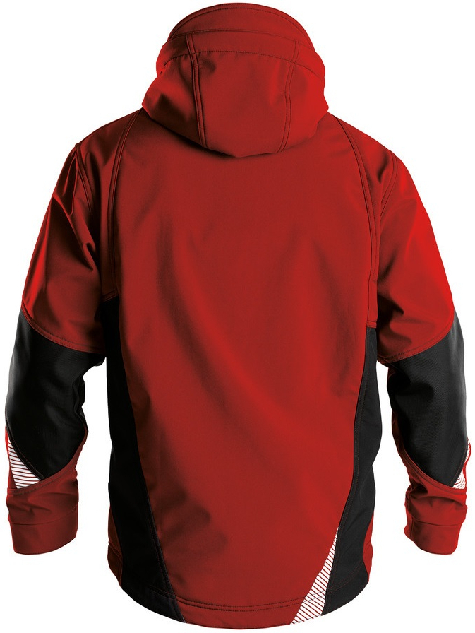 DASSY-Workwear, Softshell-Jacke GRAVITY, rot/grau