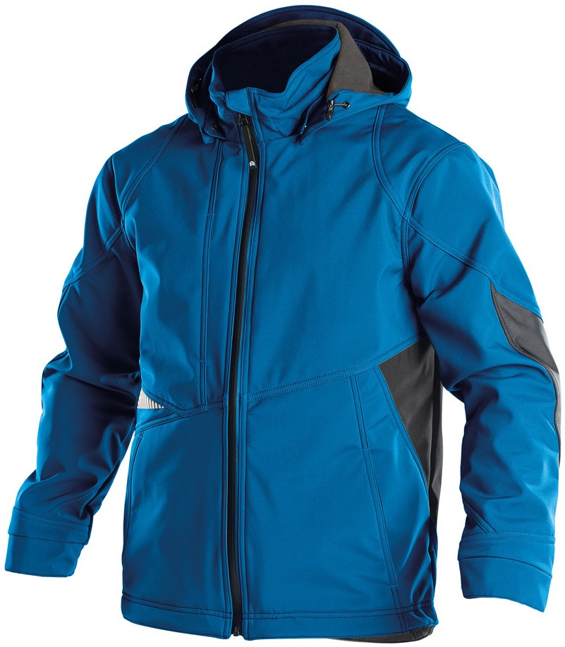 DASSY-Workwear, Softshell-Jacke GRAVITY, kornblau/grau