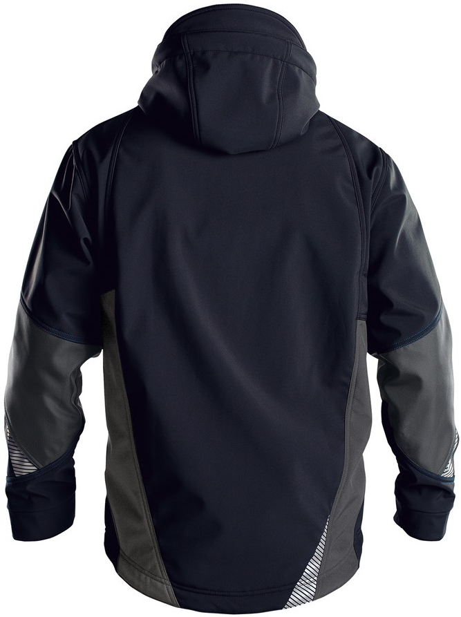 DASSY-Workwear, Softshell-Jacke GRAVITY, dunkelblau/grau