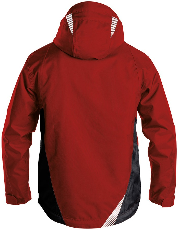 DASSY-Workwear, Regenjacke HYPER, rot/grau