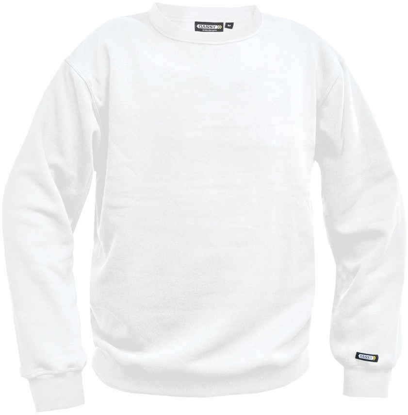 DASSY-Workwear, Sweatshirt LIONEL, weiß