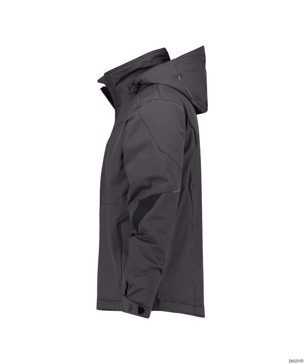 DASSY-Stretch-Winterjacke NORDIX, anthrazit grau