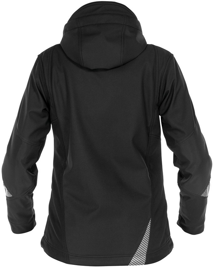 DASSY-Workwear, Damen-Softshell-Jacke GRAVITY, schwarz