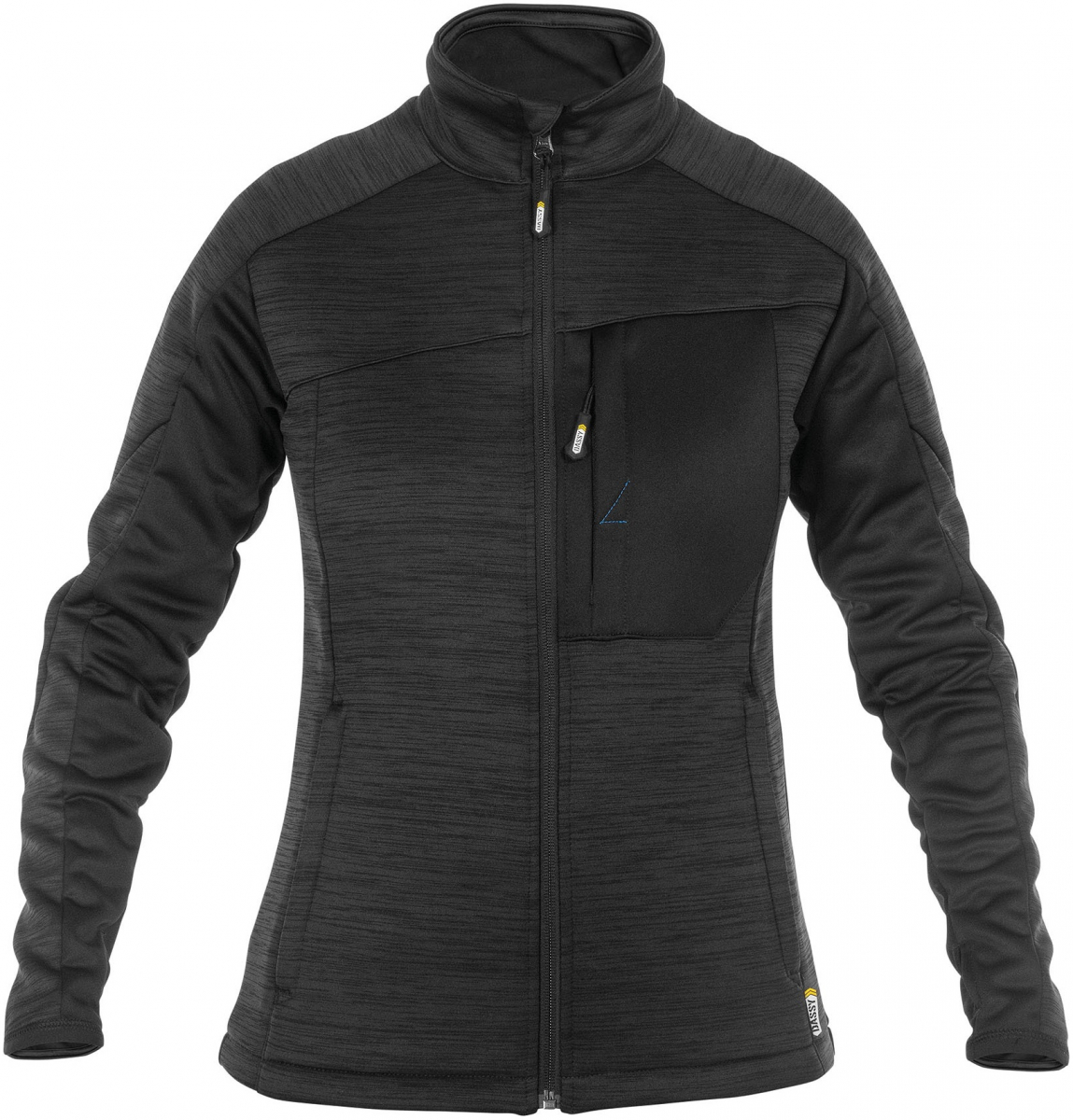 DASSY-Workwear, Damen-Fleecejacke CONVEX, schwarz