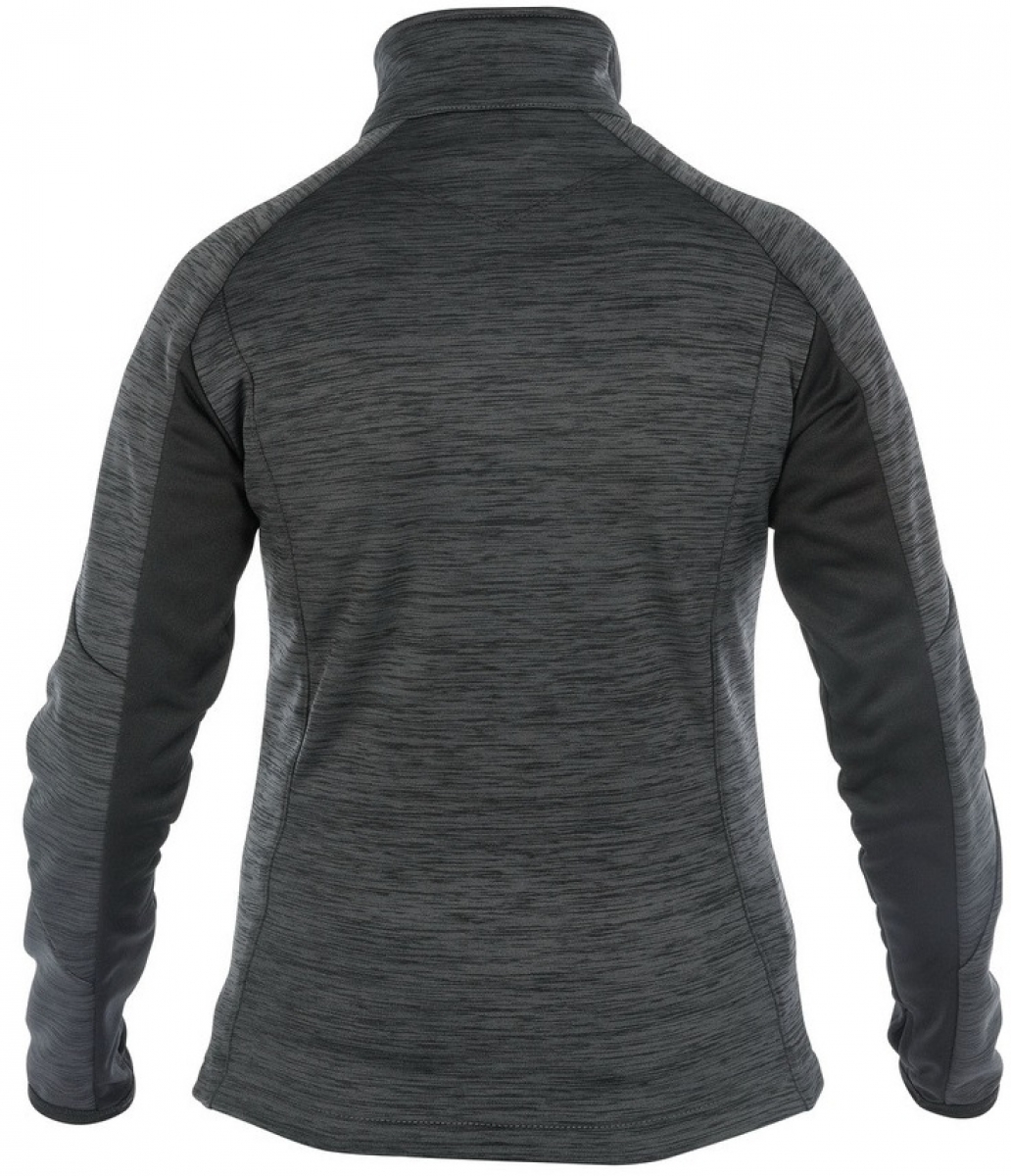 DASSY-Workwear, Damen-Fleecejacke "CONVEX", grau/schwarz