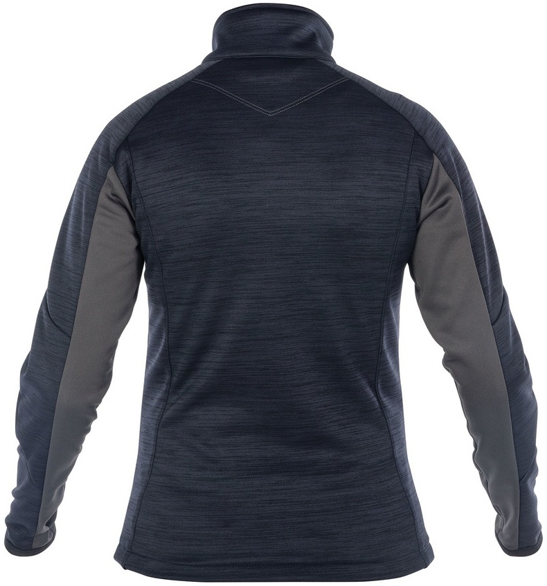 DASSY-Workwear, Damen-Fleecejacke CONVEX, blau/grau