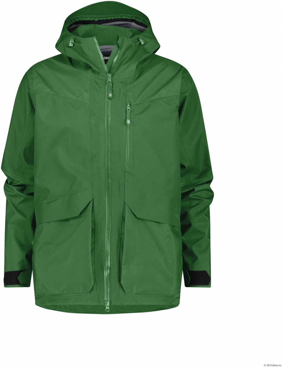 DASSY-Regenjacke VIRUNGA, 170g/m², ulmengrün