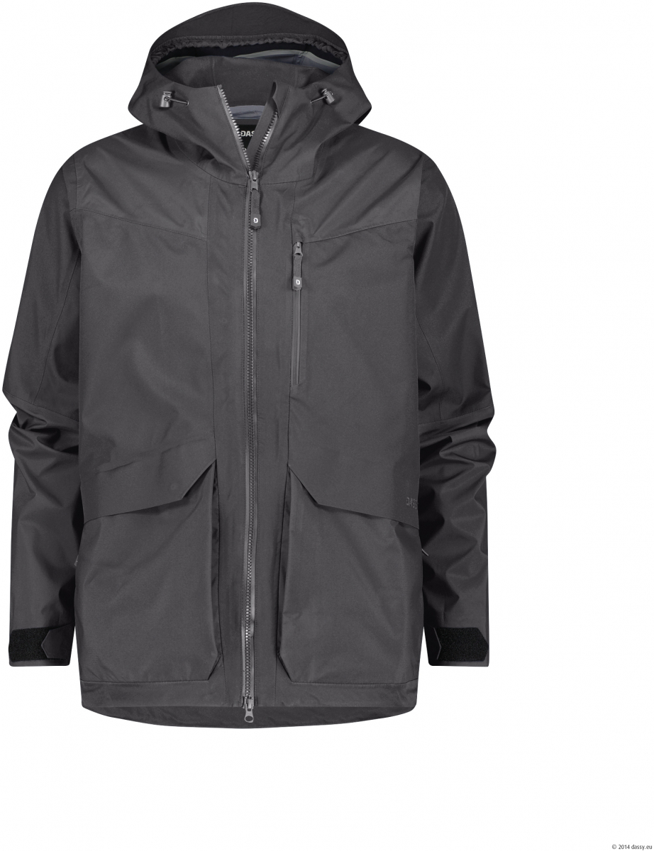 DASSY-Regenjacke VIRUNGA, 170g/m², anthrazitgrau