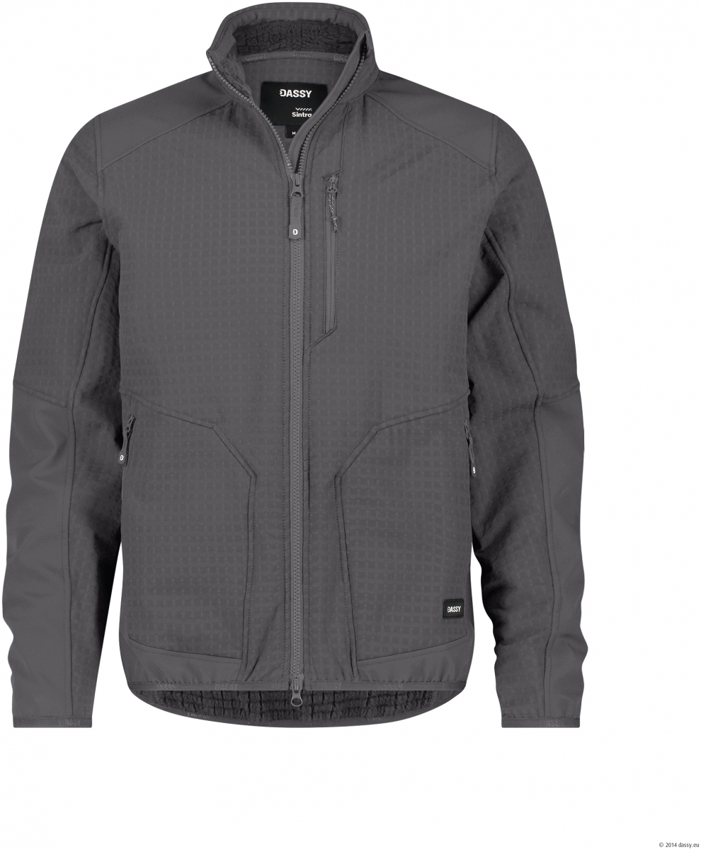 DASSY-Midlayer-Jacke SINTRA, 280g/m², anthrazitgrau
