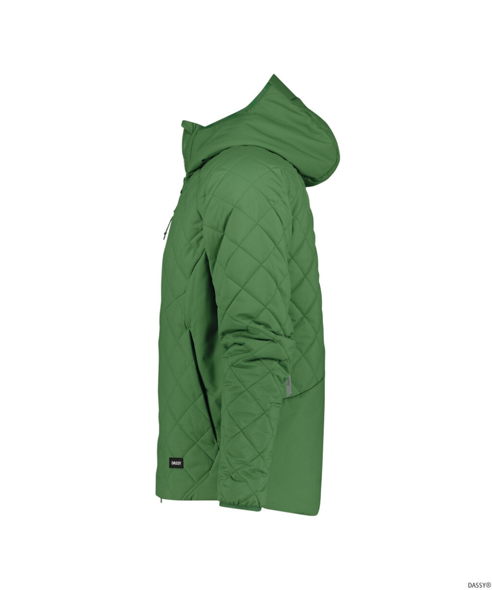 DASSY-Thermojacke TAMA, 90g/m², ulmengrün