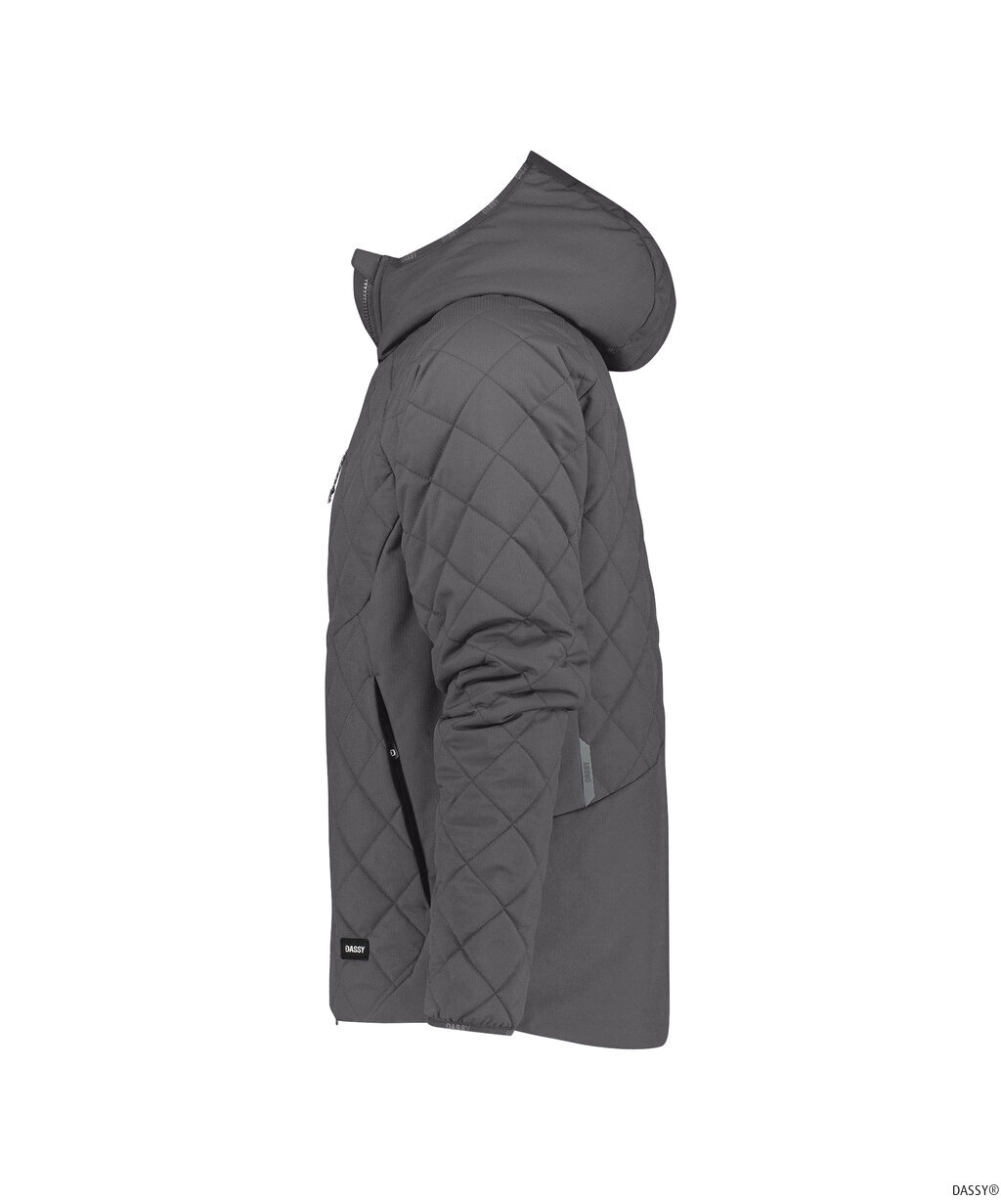 DASSY-Thermojacke TAMA, 90g/m², anthrazitgrau