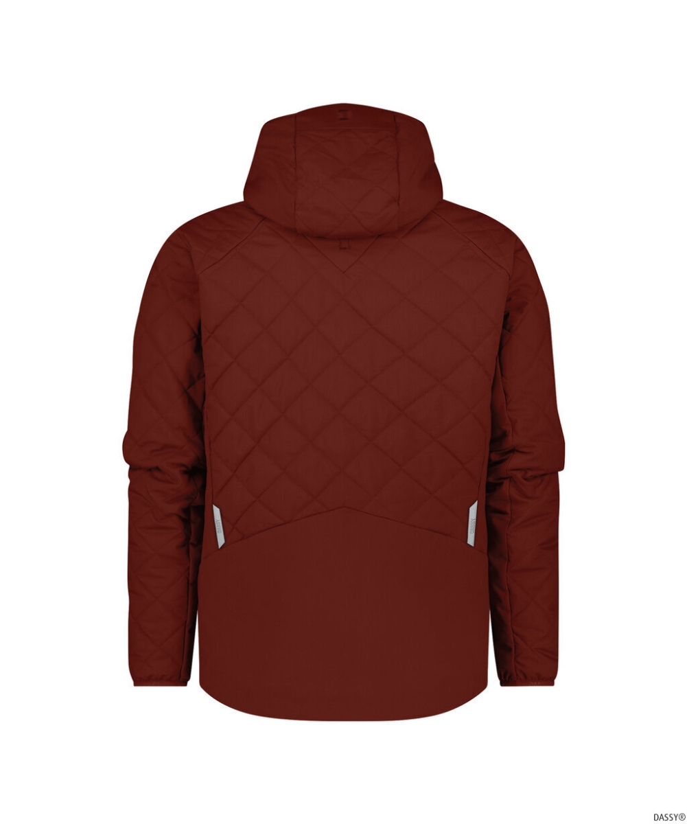 DASSY-Thermojacke TAMA, 90g/m², gebranntes Ziegelrot