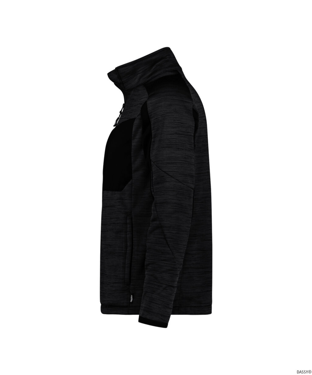DASSY-Midlayer Jacke, CONVEX NEXT, schwarz