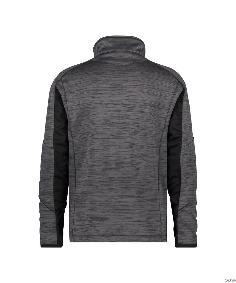 DASSY-Midlayer Jacke, CONVEX NEXT, anthrazitgrau/schwarz
