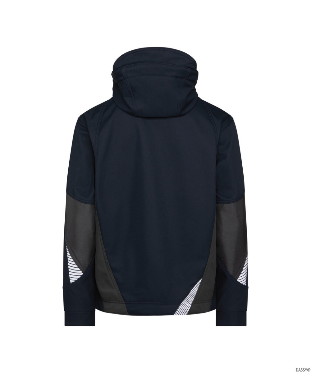 DASSY-Softshell-Jacke, GRAVITY NEXT, nachtblau/anthrazitgrau