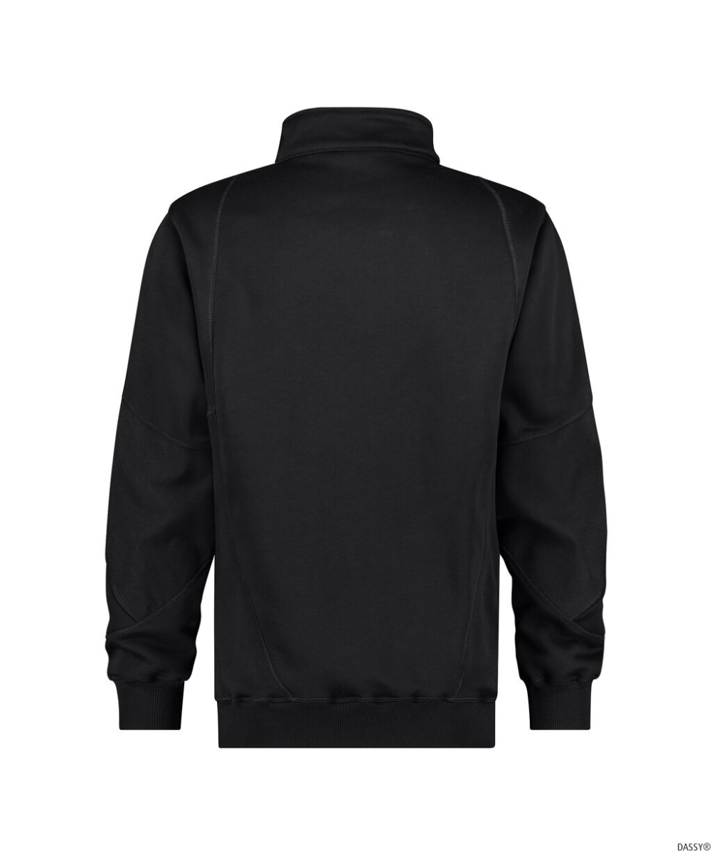 DASSY-Sweatshirt, HYRAX NEXT, schwarz