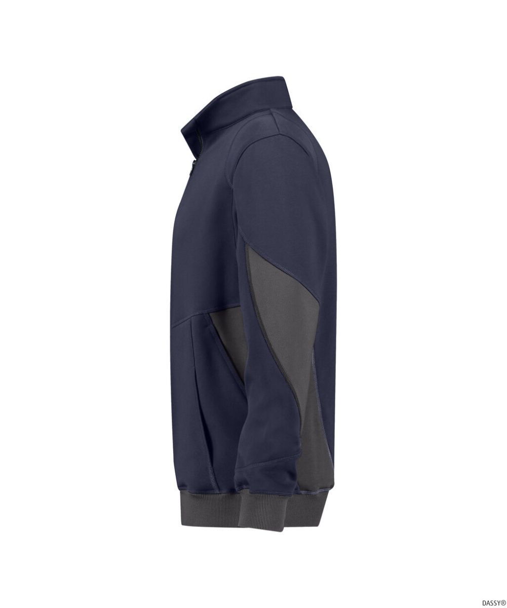 DASSY-Sweatshirt, HYRAX NEXT, nachtblau/anthrazitgrau