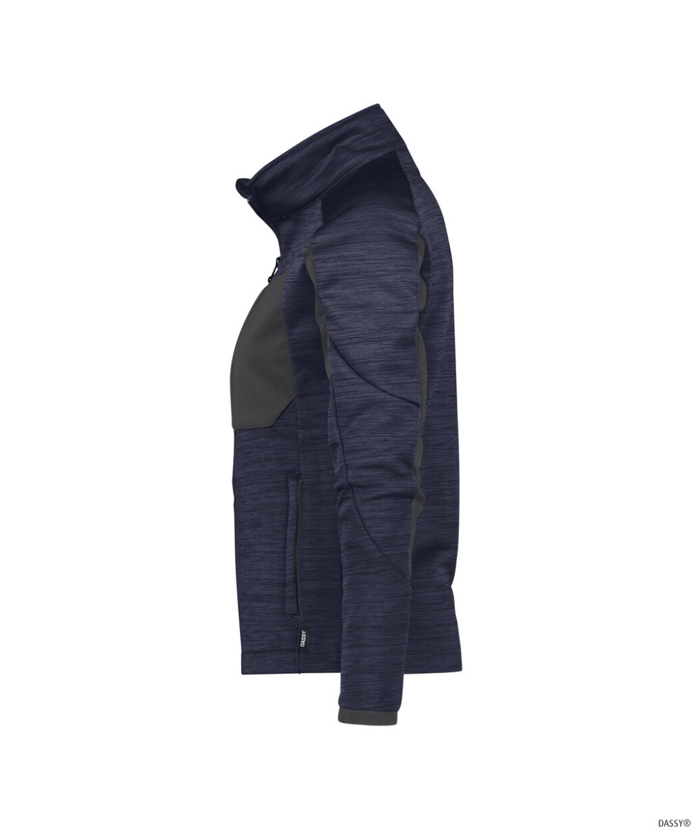 DASSY-Damen-Midlayer Jacke, CONVEX NEXT, nachtblau/anthrazitgrau
