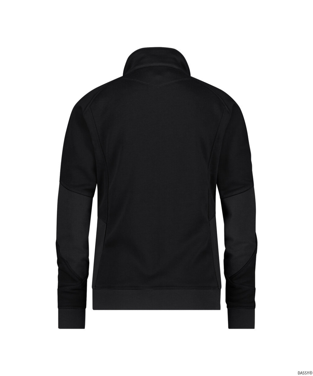 DASSY-Damen-Sweatshirt für Damen, VELOX NEXT, schwarz